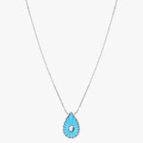 Collier Turquoise Martine (Moyen modèle)