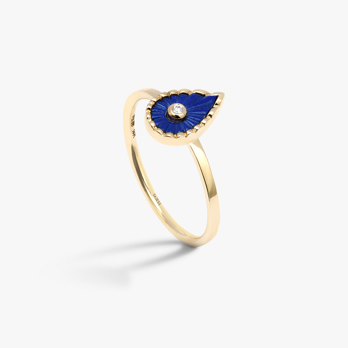 Bague Lapis Lazuli Axana (Petit modèle)