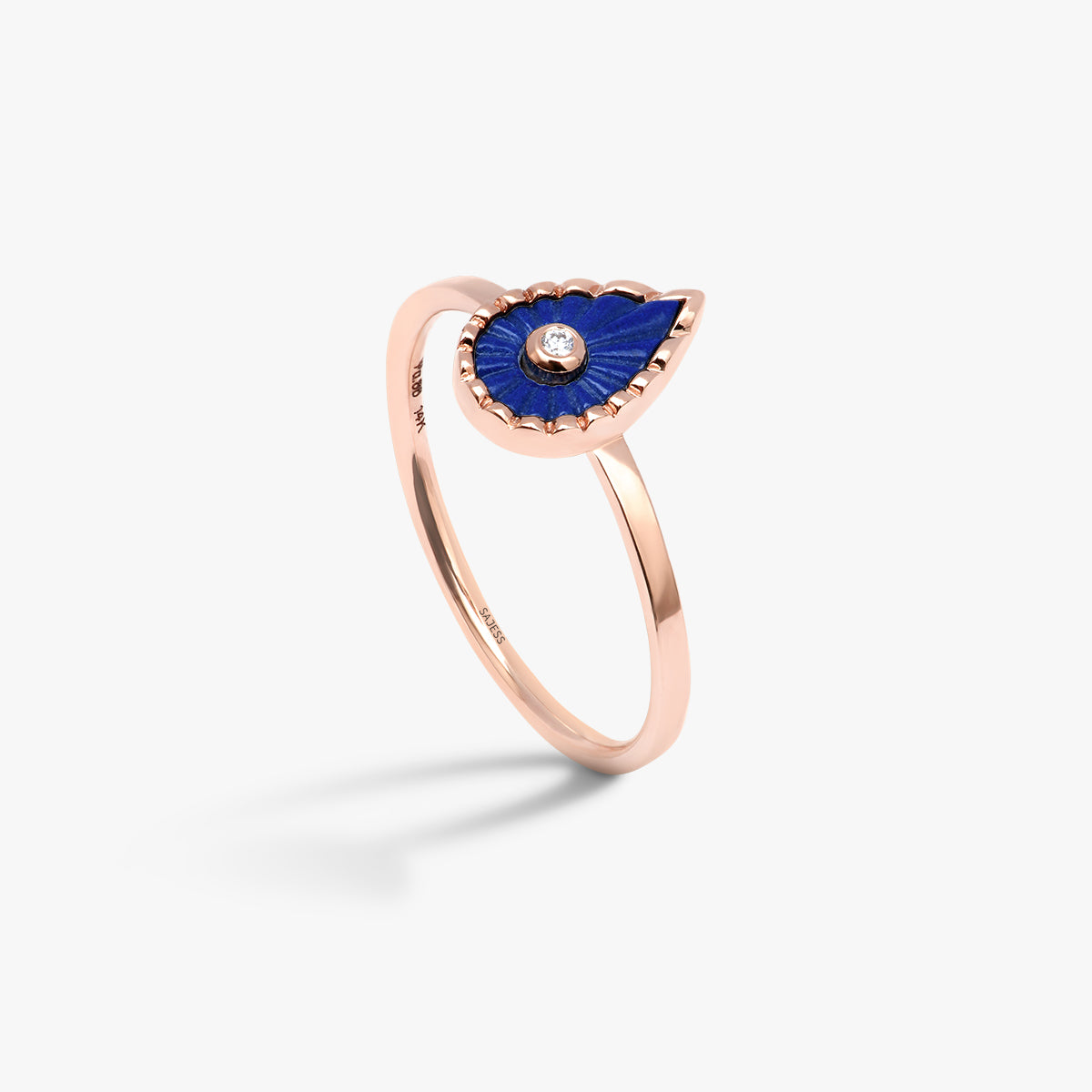 Bague Lapis Lazuli Axana (Petit modèle)