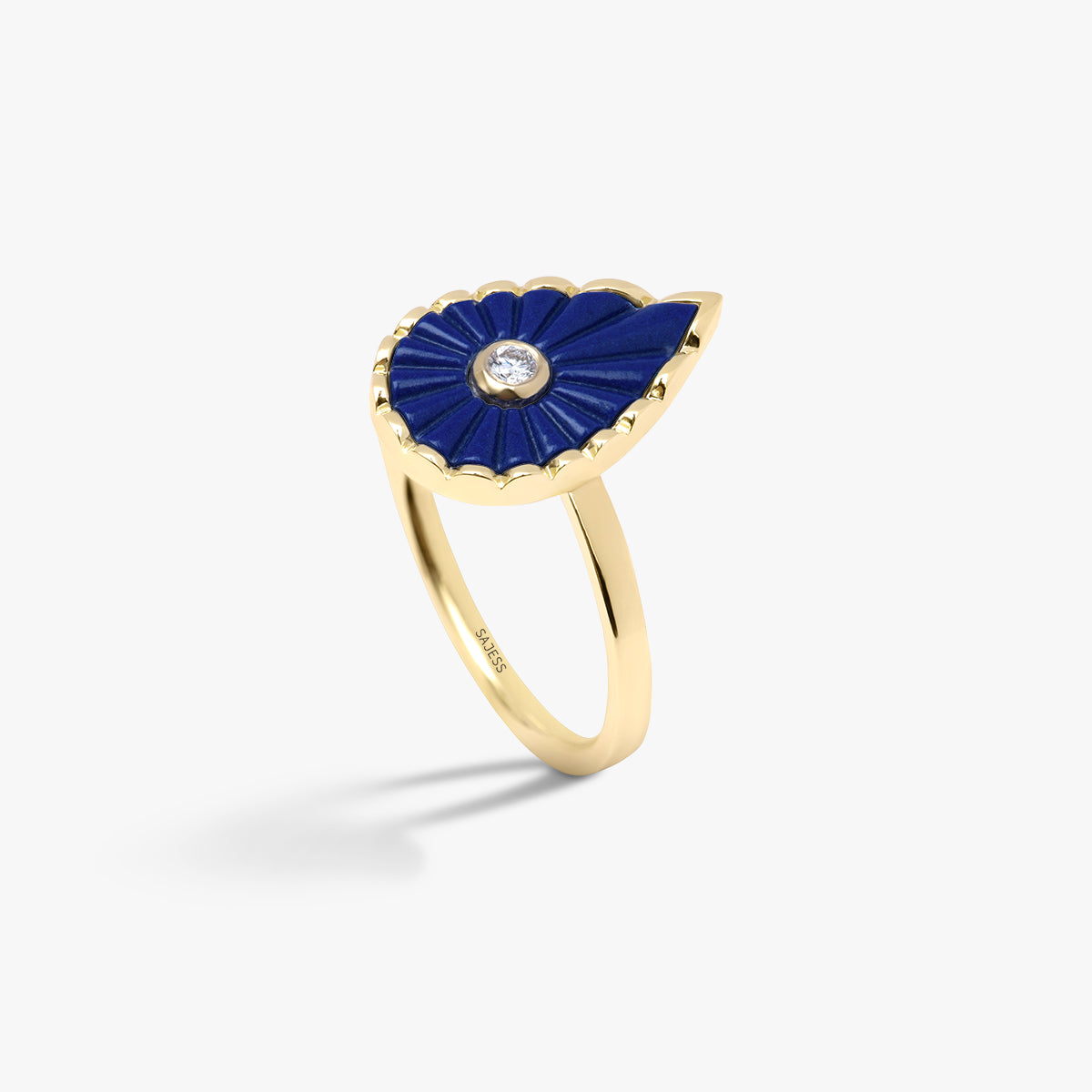 Bague Lapis Lazuli Axana (Grand modèle)