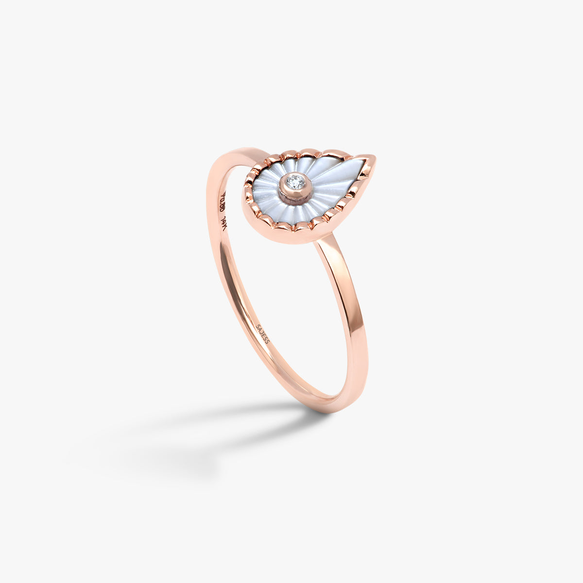 Bague Nacre Myrtho (Petit modèle)